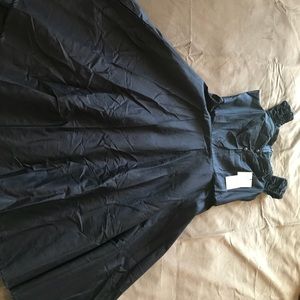 Navy blue 50’s inspired party dress